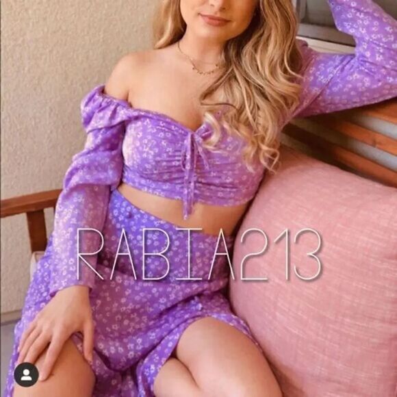 ZARA FLORAL TIED PRINT BLOUSE - Picture 8 of 16